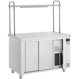 1600mm Hot Cupboard With Single Heated Gantry