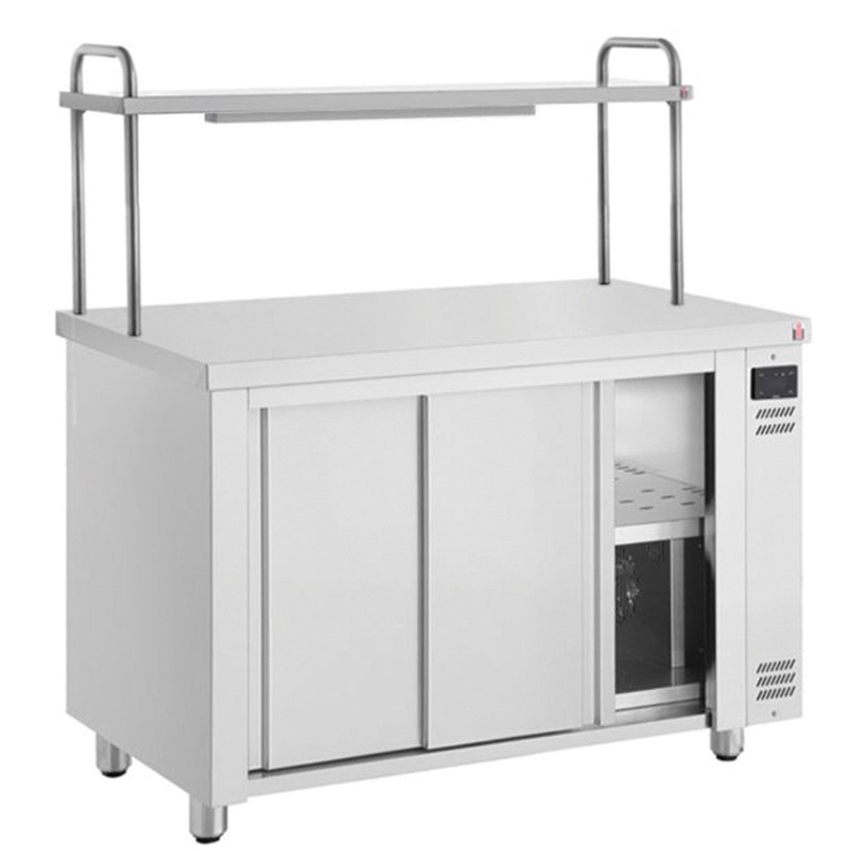 1400mm Hot Cupboard With Single Heated Gantry