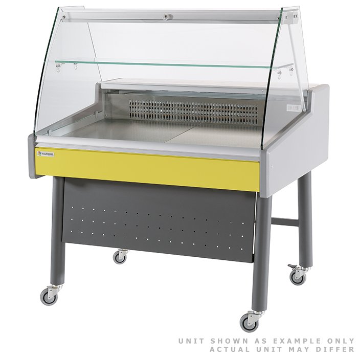Display Case with Base 1300mm Wide