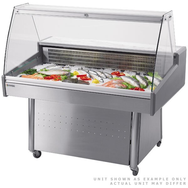 Mafirol Low Glass Fish Display 1510mm Wide