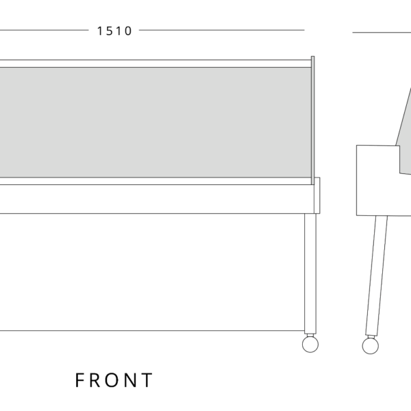 Mafirol Fresh Fish Display 1510mm Wide - view 2