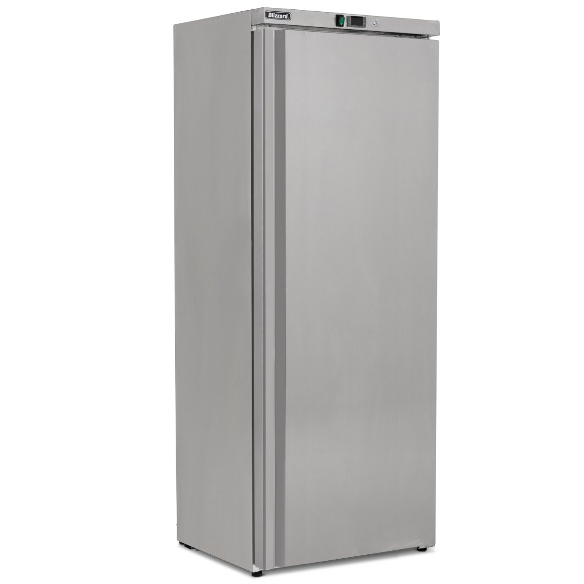 Upright 533L Single Door Refrigerator Stainless Steel