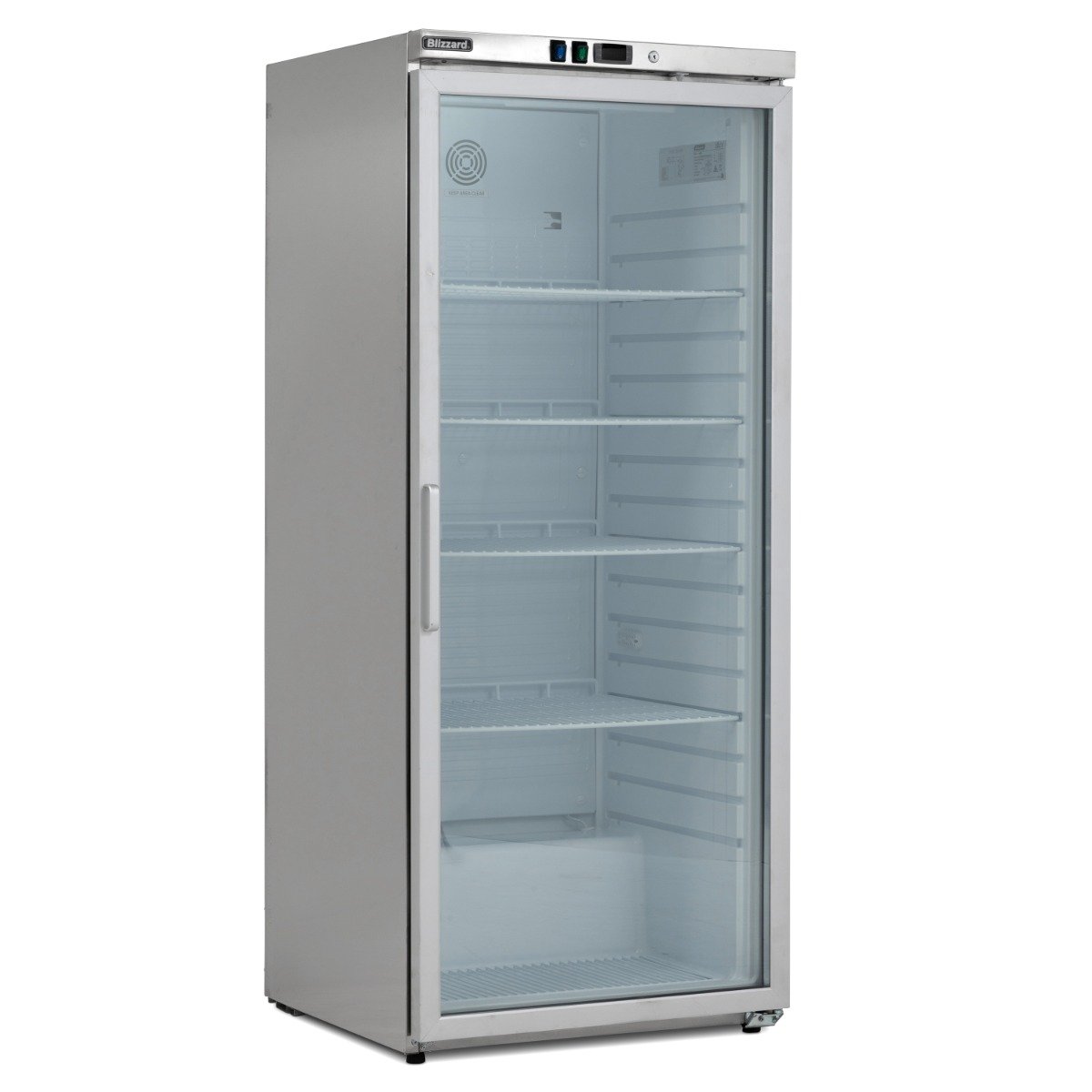 Upright 533L Single Hinged Door Refrigerator