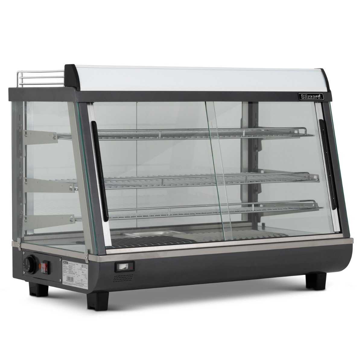 136L Counter Top Dual Access Heated Merchandiser