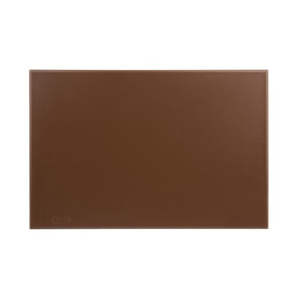 Hygiplas High Density Brown Chopping Board 450x300x12mm - view 6