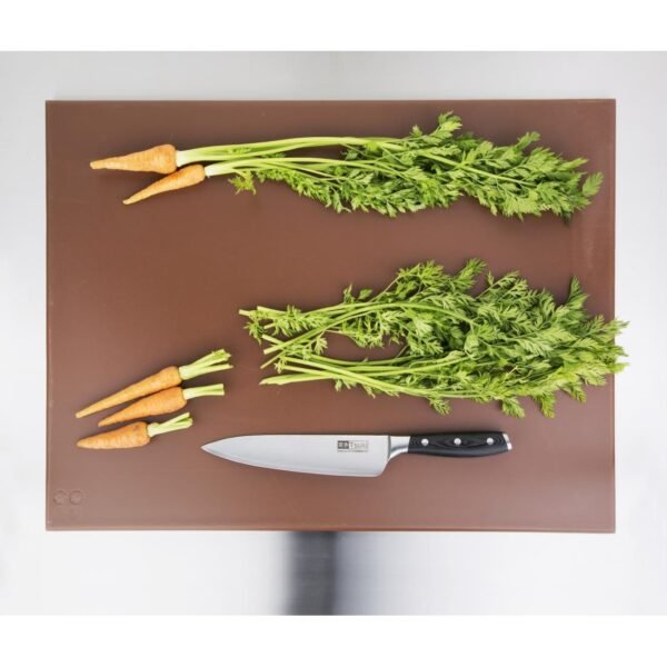 Hygiplas High Density Brown Chopping Board Large 600x450x12mm - view 5