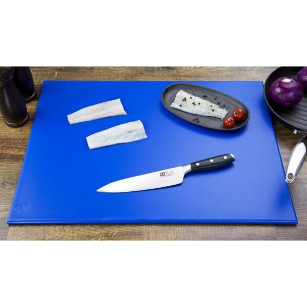 Hygiplas High Density Blue Chopping Board Large 600x450x12mm - view 2