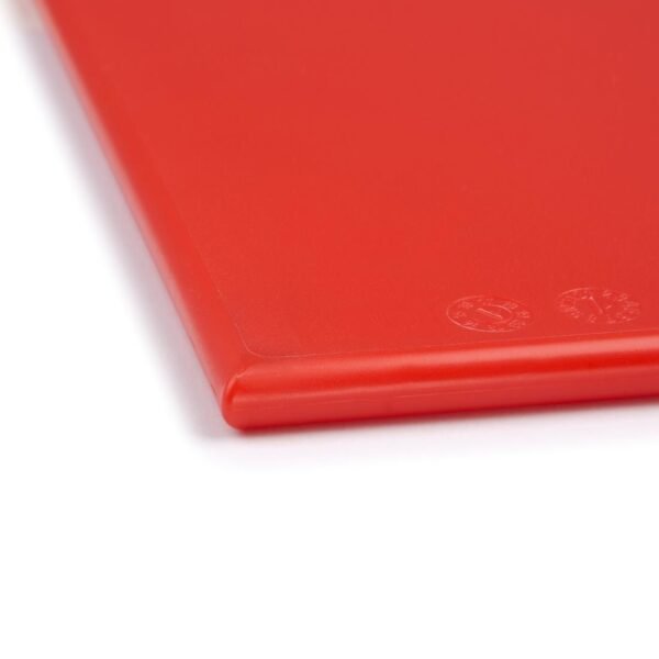 Hygiplas High Density Red Chopping Board Standard 450x300x12mm - view 6