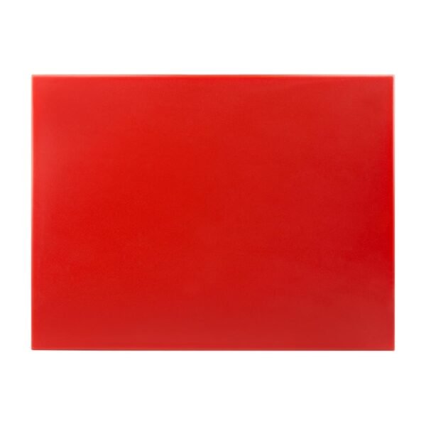 Hygiplas High Density Red Chopping Board Large 600x450x12mm - view 5
