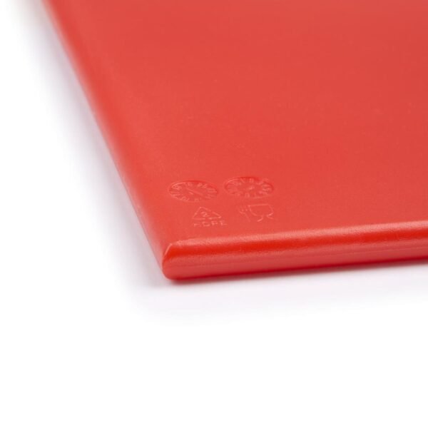 Hygiplas High Density Red Chopping Board Large 600x450x12mm - view 6