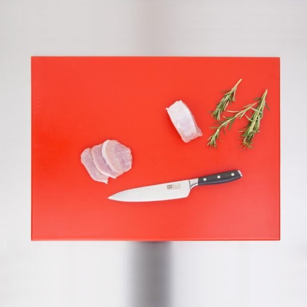 Hygiplas High Density Red Chopping Board Large 600x450x12mm - view 7