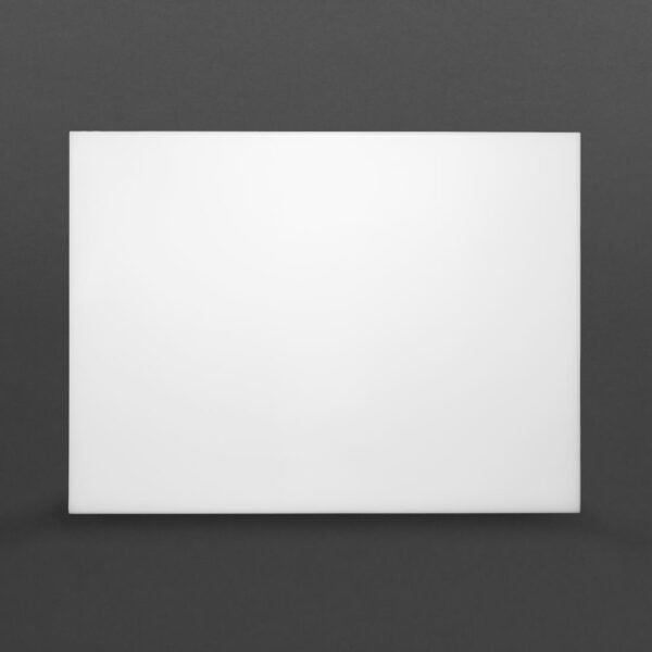 Hygiplas High Density White Chopping Board Large 600x450x12mm - view 3