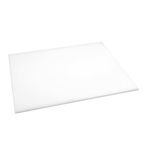 Hygiplas High Density White Chopping Board Large 600x450x12mm - view 5