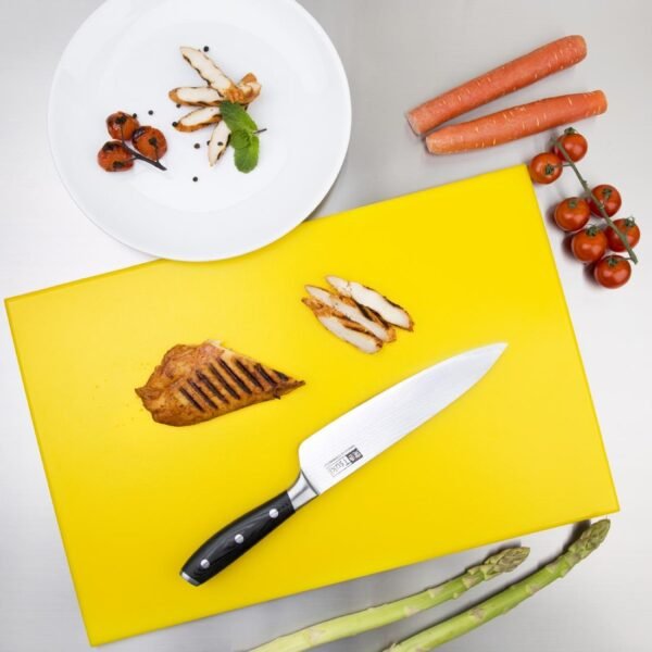 Hygiplas High Density Yellow Chopping Board Standard 450x300x12mm - view 3