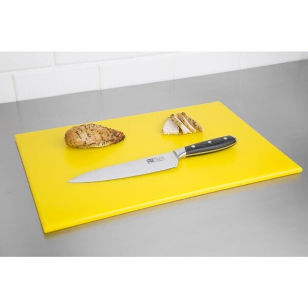 Hygiplas High Density Yellow Chopping Board Standard 450x300x12mm - view 5