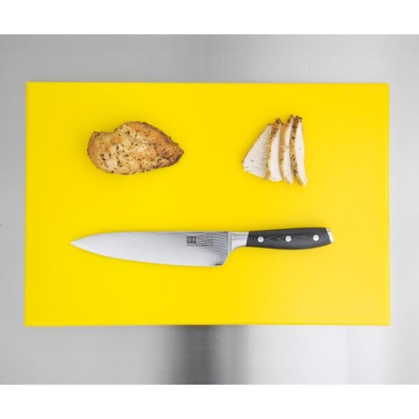 Hygiplas High Density Yellow Chopping Board Standard 450x300x12mm - view 6