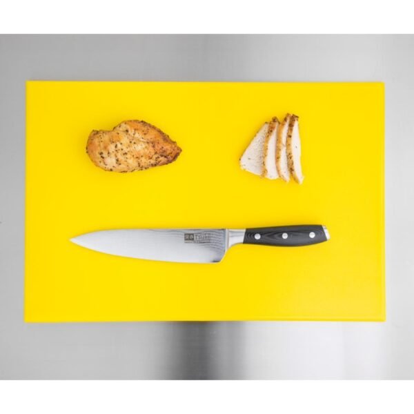 Hygiplas High Density Yellow Chopping Board Standard 450x300x12mm - view 10