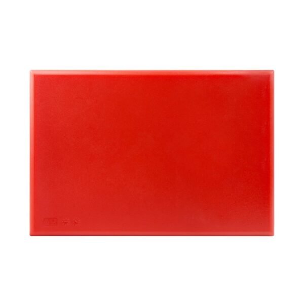 Hygiplas Thick High Density Red Chopping Board Standard 450x300x25mm - view 5
