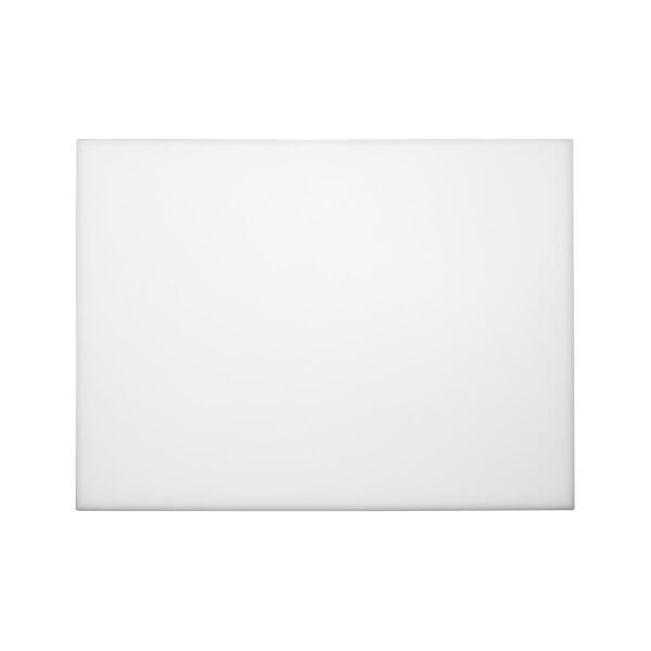 Hygiplas Thick High Density White Chopping Board Large 600x450x25mm - view 6