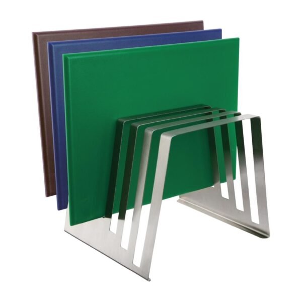 Hygiplas Tiered Chopping Board Rack 6 Slots - view 2