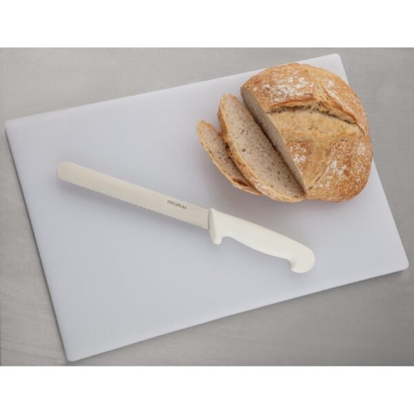 Hygiplas Low Density White Chopping Board Standard 450x300x12mm - view 4