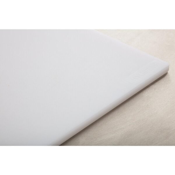Hygiplas Low Density White Chopping Board Standard 450x300x12mm - view 6
