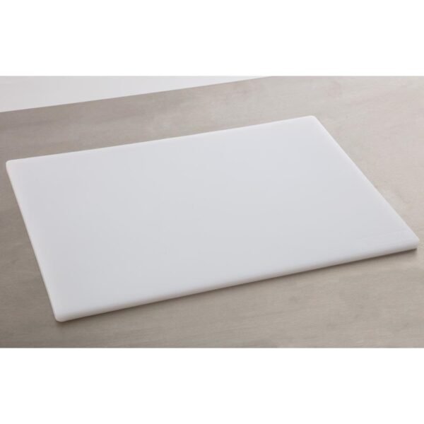 Hygiplas Low Density White Chopping Board Standard 450x300x12mm - view 7