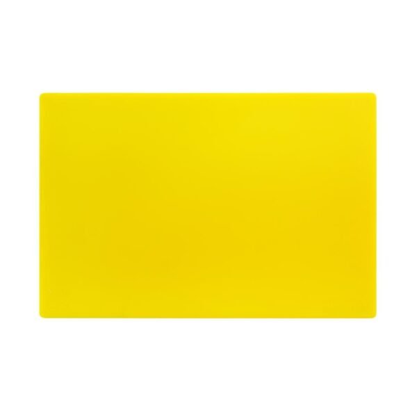 Hygiplas Low Density Yellow Chopping Board Standard 450x300x12mm - view 5