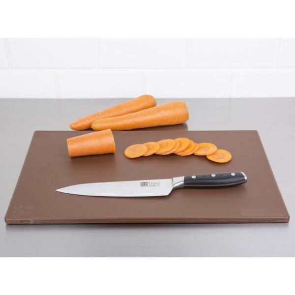 Hygiplas Low Density Brown Chopping Board Standard 450x300x12mm - view 3