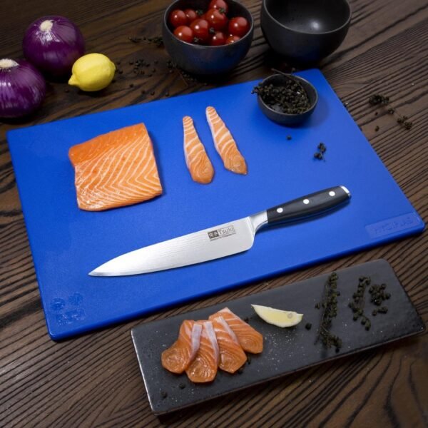 Hygiplas Low Density Blue Chopping Board Standard 450x300x12mm - view 2