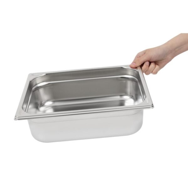 Matfer Bourgeat Stainless Steel 1/2 Gastronorm Tray 100mm - view 7