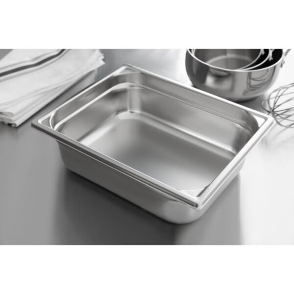 Matfer Bourgeat Stainless Steel 1/2 Gastronorm Tray 100mm - view 8
