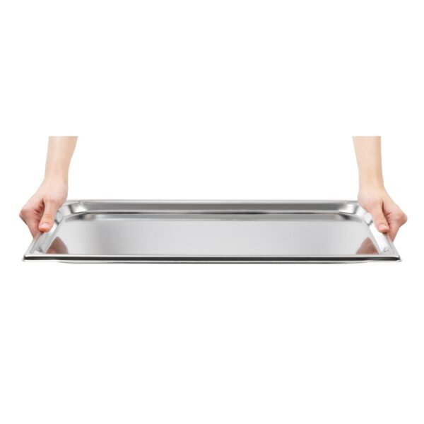 Matfer Bourgeat Stainless Steel 1/1 Gastronorm Tray 20mm - view 7