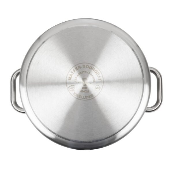 Matfer Bourgeat Excellence Stainless Steel Stock Pot 28cm - view 5