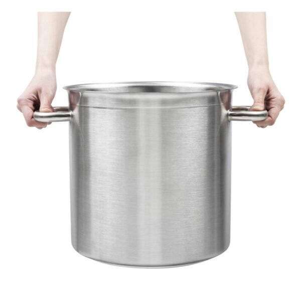 Matfer Bourgeat Excellence Stainless Steel Stock Pot 28cm - view 6