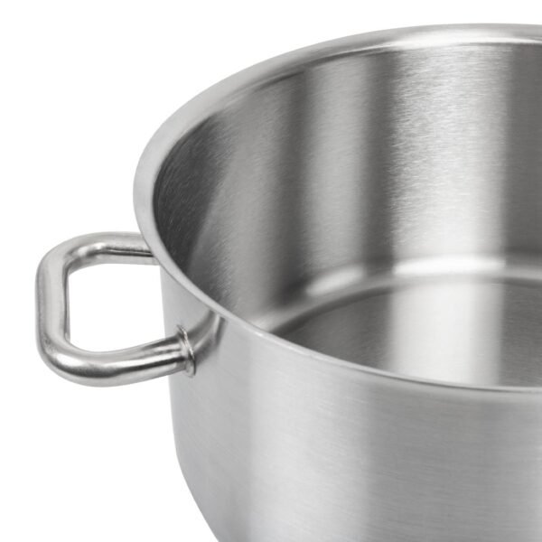 Matfer Bourgeat Excellence Stainless Steel Casserole Pan 24cm - view 3