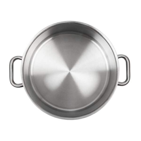 Matfer Bourgeat Excellence Stainless Steel Casserole Pan 24cm - view 4