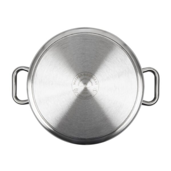 Matfer Bourgeat Excellence Stainless Steel Casserole Pan 24cm - view 5
