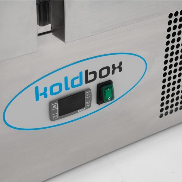 Koldbox 392L Triple Door Counter With Raised Collar - view 6