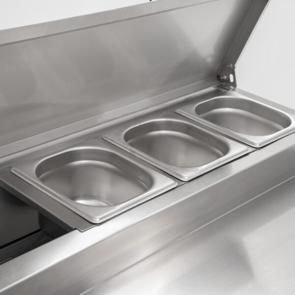 Koldbox 392L Triple Door Counter With Raised Collar - view 4