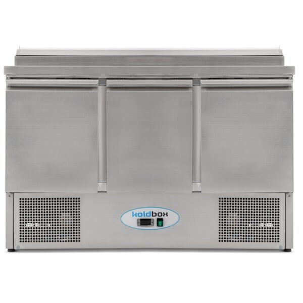 Koldbox 392L Triple Door Counter With Raised Collar - view 2