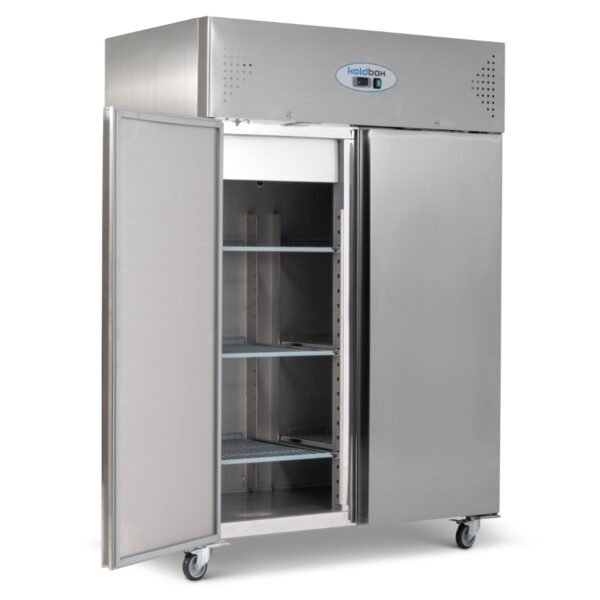 Upright Hinged Double Door Gastronorm Refrigerator - view 2