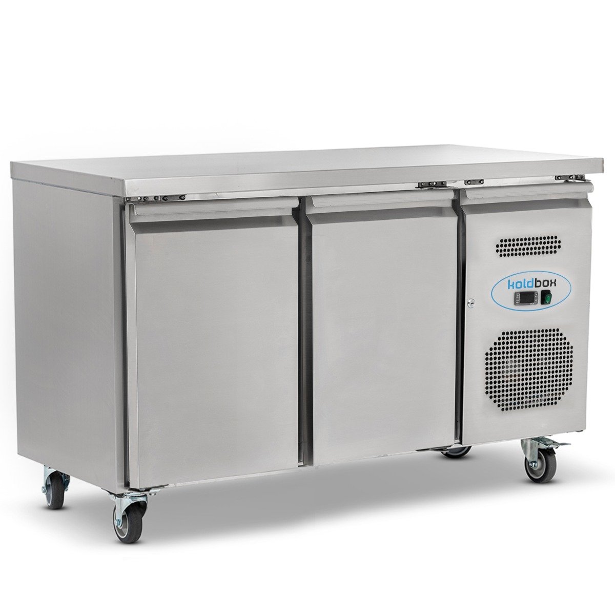 Double Hinged Door Counter Refrigerator 282L