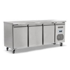 Triple Hinged Door Counter Freezer 282l