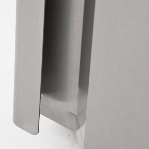 Upright 533L Single Door Freezer Stainless Steel - view 4
