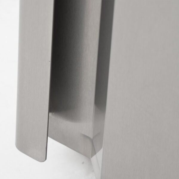 Upright 320L Single Door Refrigerator Stainless Steel - view 4