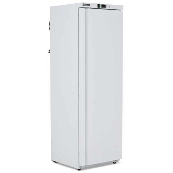 Upright 320L Single Hinged Door Refrigerator White