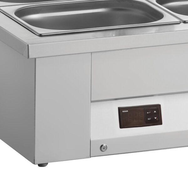Counter Top Bain Marie 2x GN1/1 - view 4