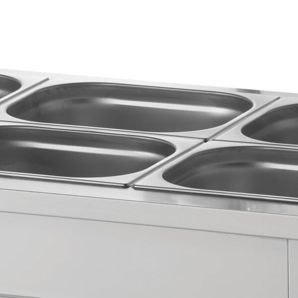 Inomak MAV610 Counter Top Bain Marie 3x GN1/1 - view 3