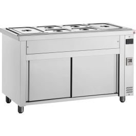 Bain Marie with Heated Cupboard 4x GN1/1